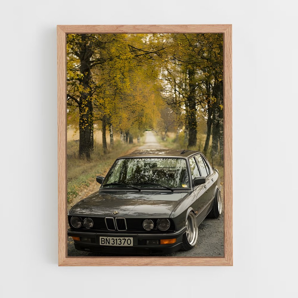 Poster E30 Legends – affiche BMW (vue 4)